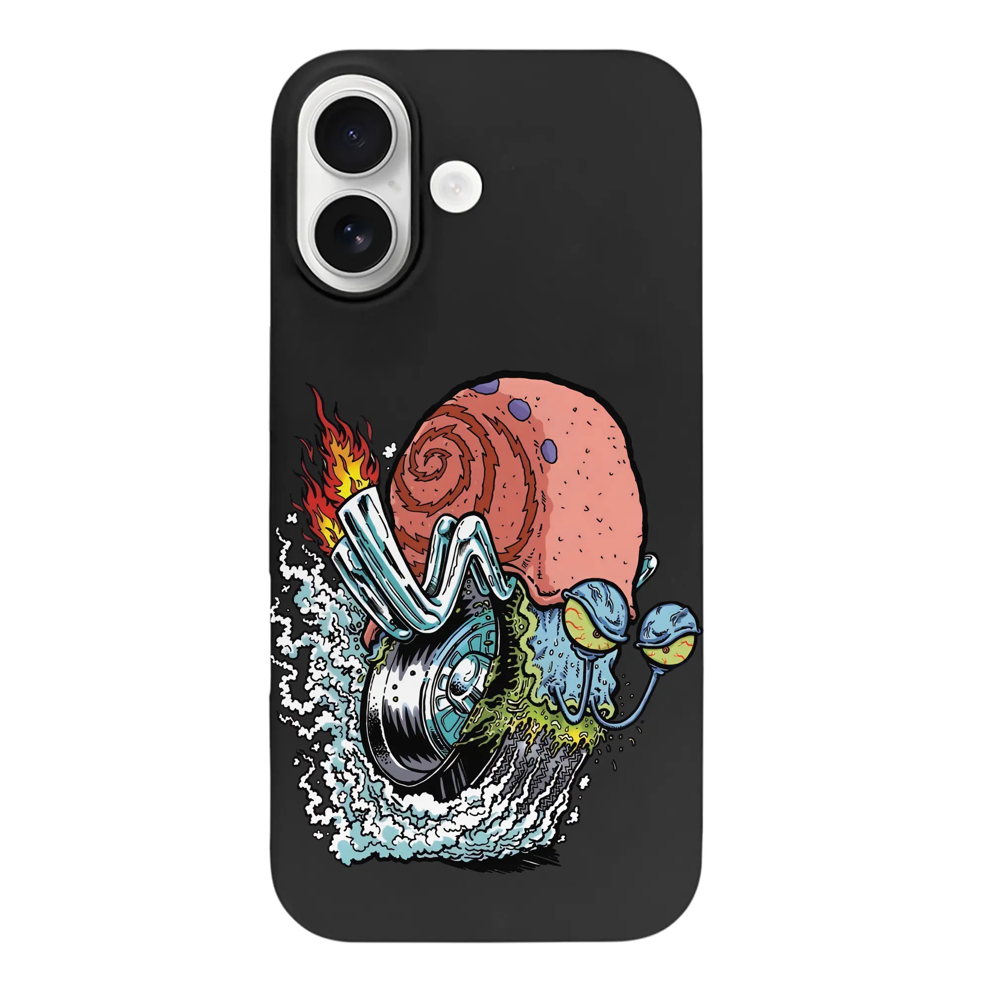 スポンジボブ グッズ カタツムリさん - iPhone 17 シリーズ シリコンケース 薄型 耐衝撃 指紋防止 ソフトタッチカバー 精密フィット 傷防止 保護ケース iPhone 17/17 Air/17 Pro/17 Pro Max 対応